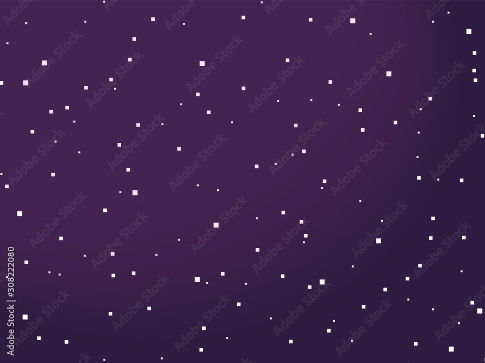 Starry space vector background. Pixel art. 8 bit. Stars. Starry space vector background. Pixel art. 8 bit. Stars.