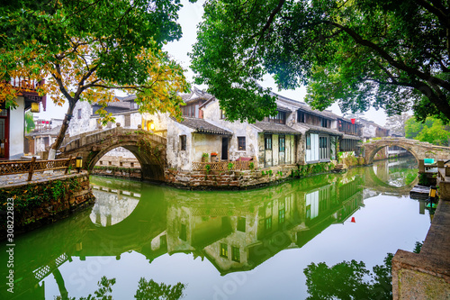 Photography Scenery of Zhouzhuang Ancient Town, Suzhou, China