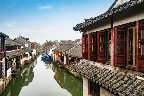 Scenery of Zhouzhuang Ancient Town, Suzhou, China © onlyyouqj