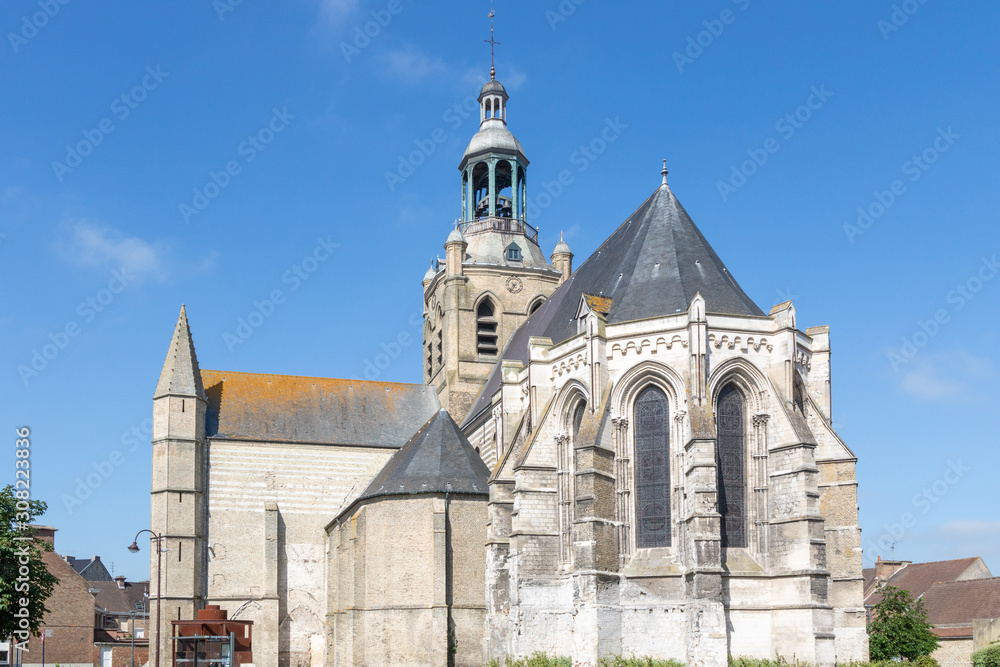 L'église Saint-Jean-Baptiste de Bourbourg