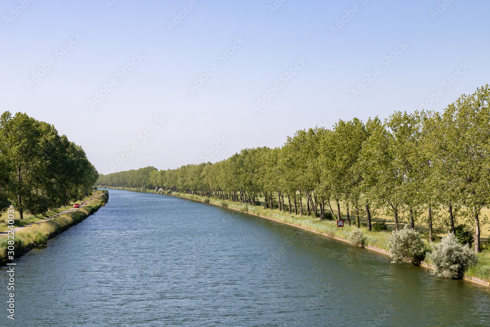Dérivation du Canal de la Haute Colme à Brouckerque