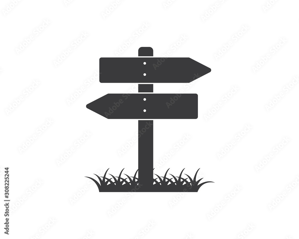 wood sign icon vector illustration wood sign icon vector illustration