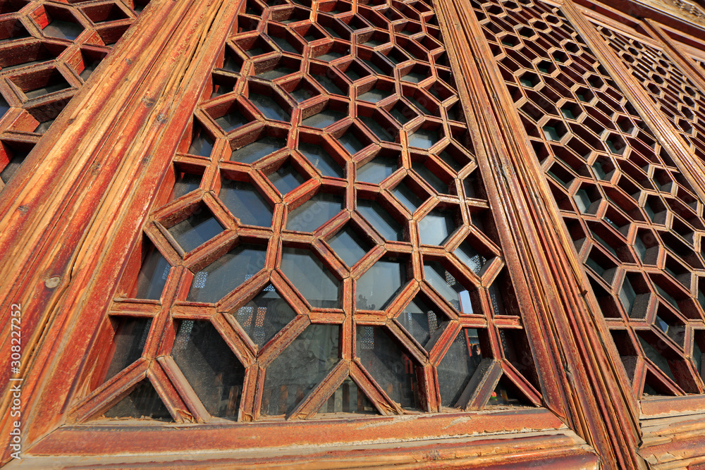 Chinese style wooden windows Chinese style wooden windows