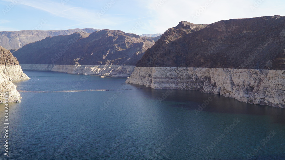Obraz premium Hoover Dam Water