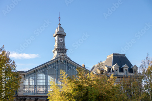 La gare de Roubaix - Détail