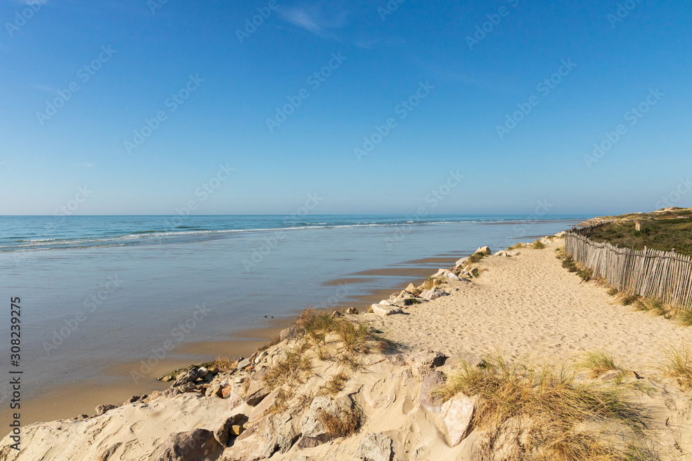 La plage de Saint-Gabriel (Camiers-Sainte-Cécile)