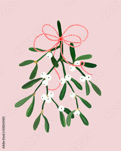 Christmas postcard
