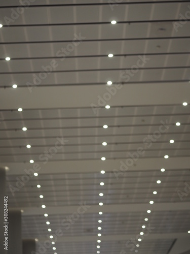 Bokeh from taking a light bulb on the ceiling photo bright lighting