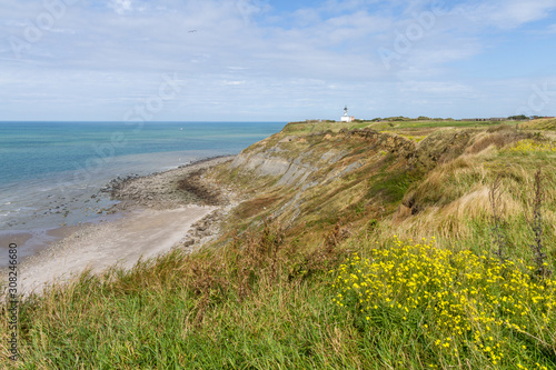 Les falaises du Cap d Alprech et le phare