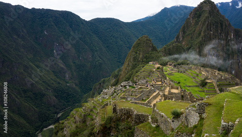 Great Panoramic of Machu Picchu  Cusco Peru