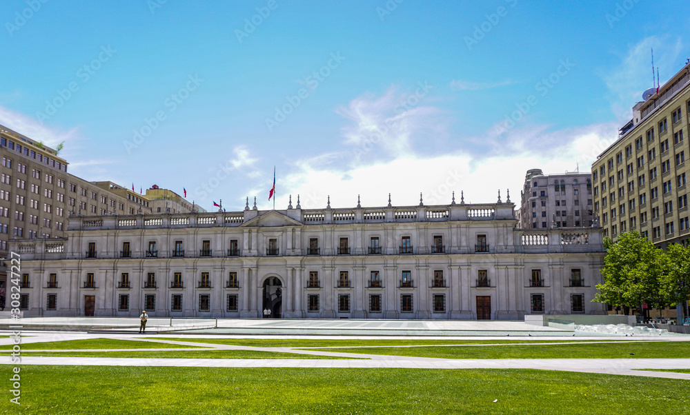 La Moneda, presidential palace of the Chilean government