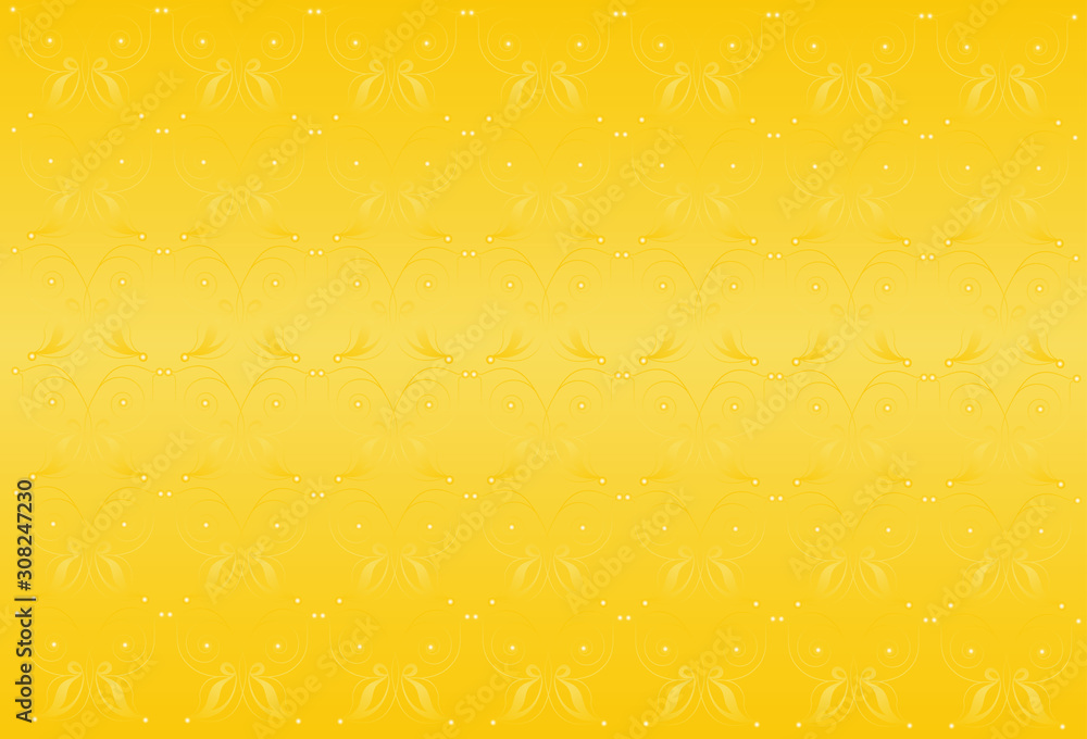 Sunny background with yellow elements.