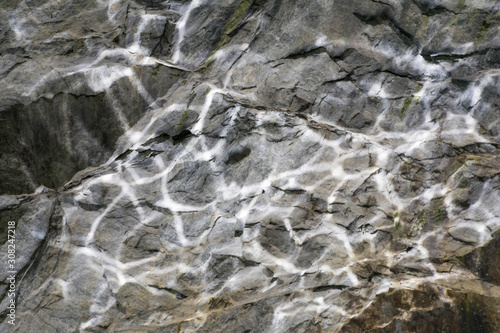 texture - the sunbeams on the ceiling of the cave