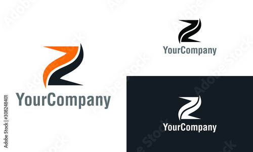 Letter Z logo icon design template elements. Simple minimalist template graphic illustration. Creative vector emblem, for icon or design concept.
