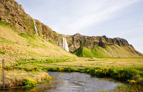 Icelandic Green Landscape © IndustryAndTravel