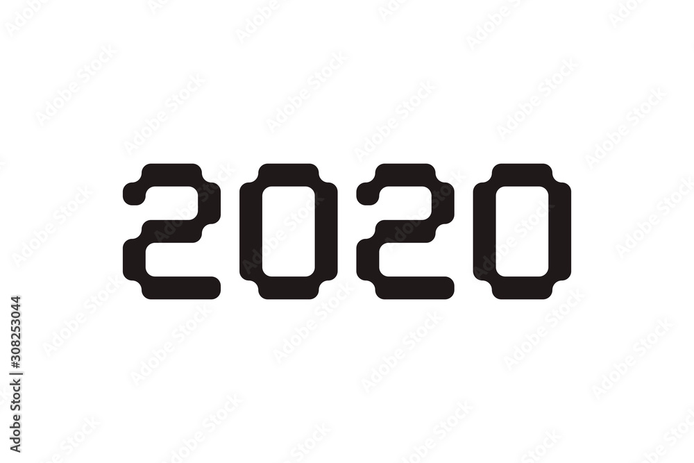 Vector illustration of computer typography for print Vector illustration of computer typography for print