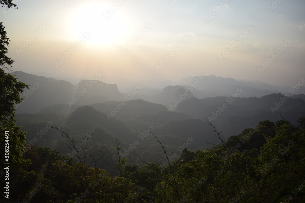 Obraz premium Chain of mountains