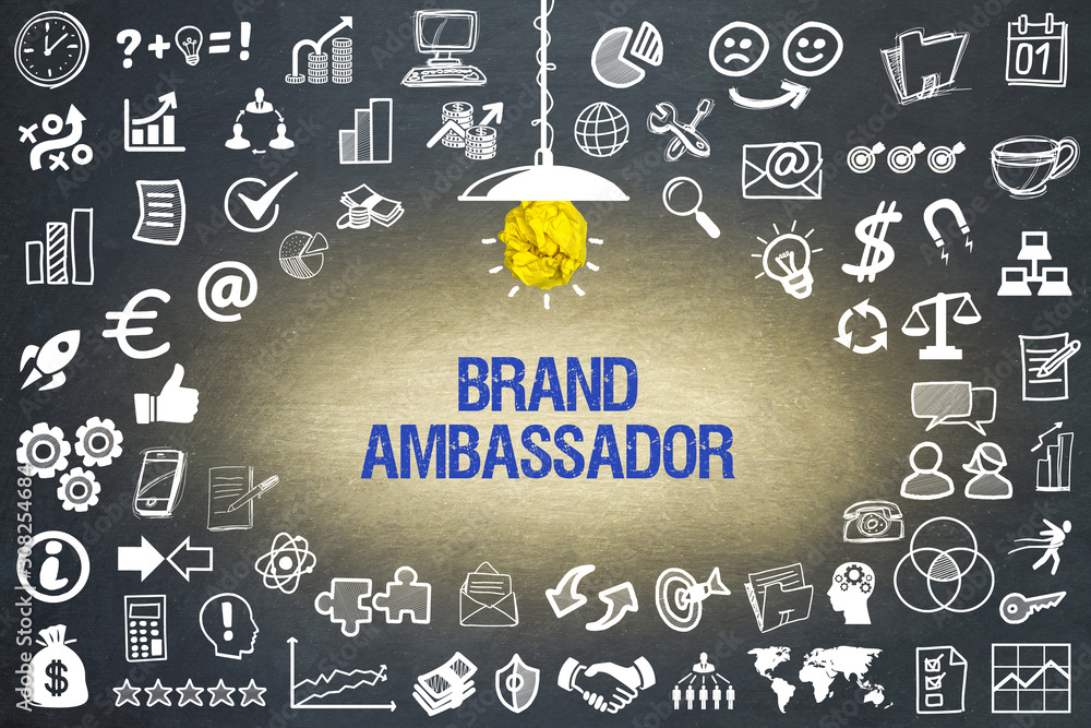 Brand Ambassador Stock Photo
