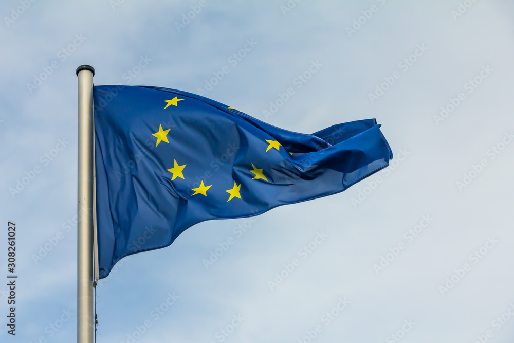 European Union flag, EU European Union flag, EU