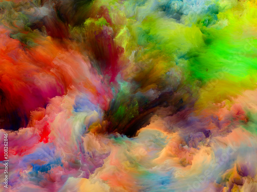 Fototapeta Naklejka Na Ścianę i Meble -  Illusions of Virtual Color
