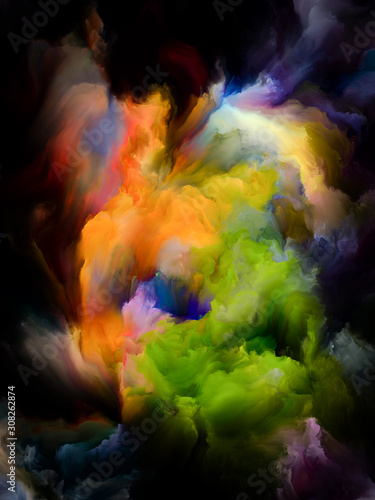 Abstract Digital Paint