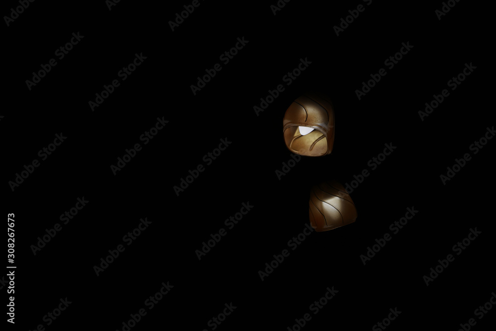 lamp on black background lamp on black background