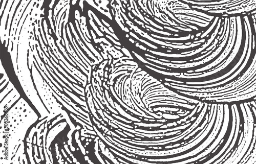 Grunge texture. Distress black grey rough trace. A