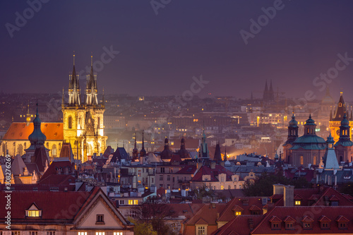 Prague main attractions © RuslanKphoto