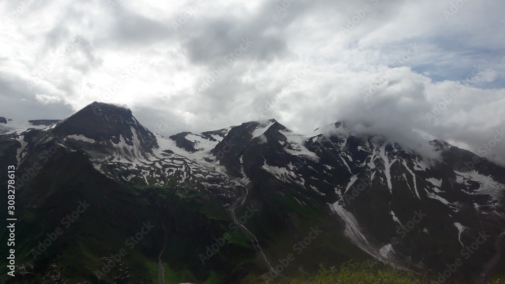Glossglockner Glacier Mountains