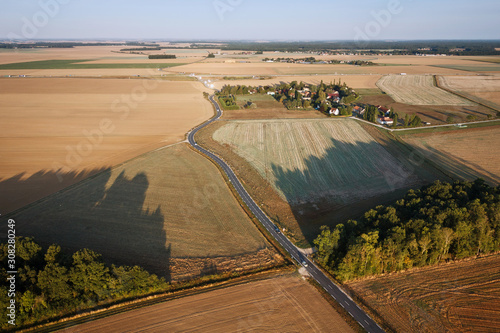 Sonchamp Yvelines vue du ciel