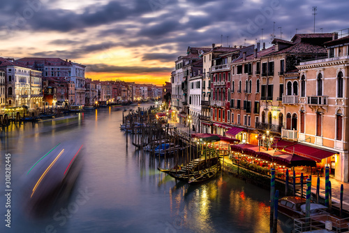 Grand Canal of Venice at sunset © Bruno Biancardi