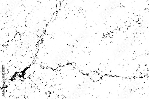 Grunge black and white crack texture background