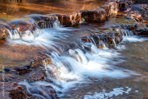 river and cascade