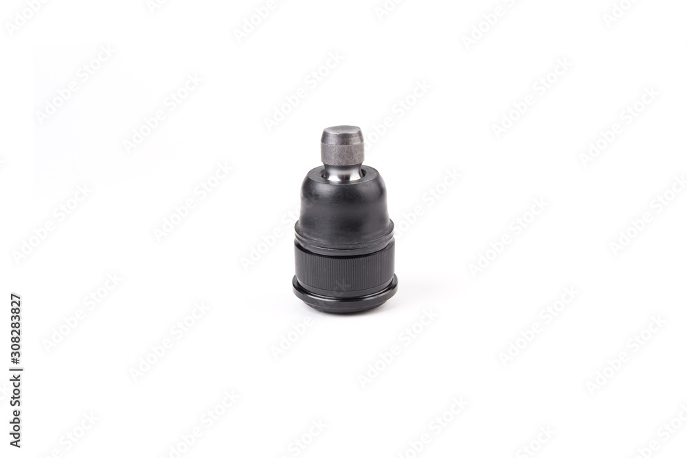 trunnion ball ,ball joint for car isolated on white background. New car parts. trunnion ball ,ball joint for car isolated on white background. New car parts.