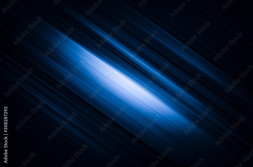 Fototapeta premium abstract blue and black are light pattern with the gradient is the with floor wall metal texture soft tech diagonal background black dark clean modern.