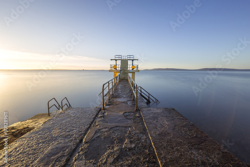 Photography BlackRock pier at sunrise in Galway