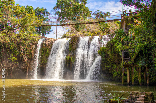 river waterfall