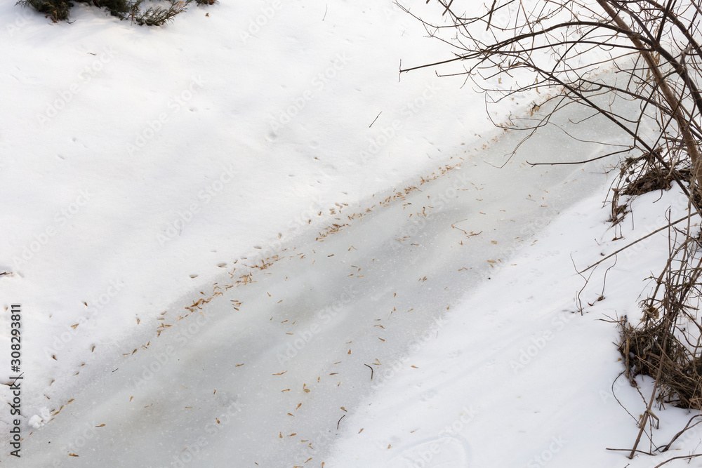 Beautiful winter scenery.