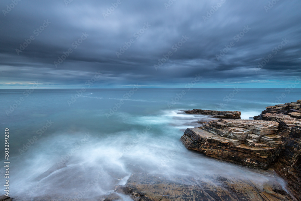 Storm sunset on the Cantabrian coast! Storm sunset on the Cantabrian coast!