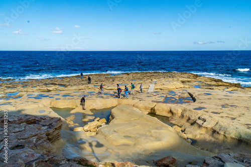 Fond Ghadir Beach, Sliema, Malta photo