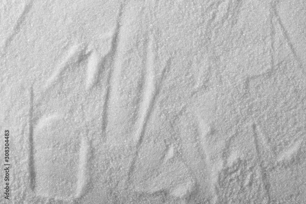 Naklejka premium Sea salt background and texture, top view