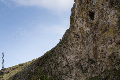 View of the cliff.