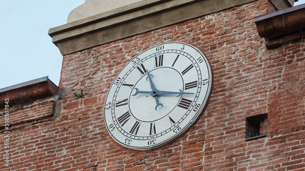 Fototapeta premium old clock on the wall