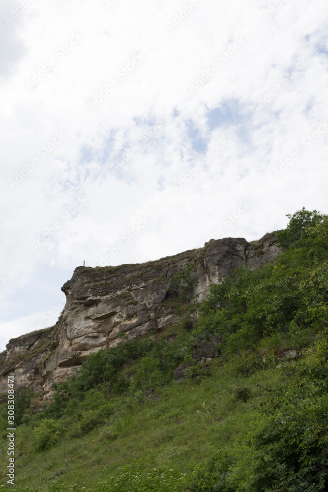 Landscape of a hill. Landscape of a hill.