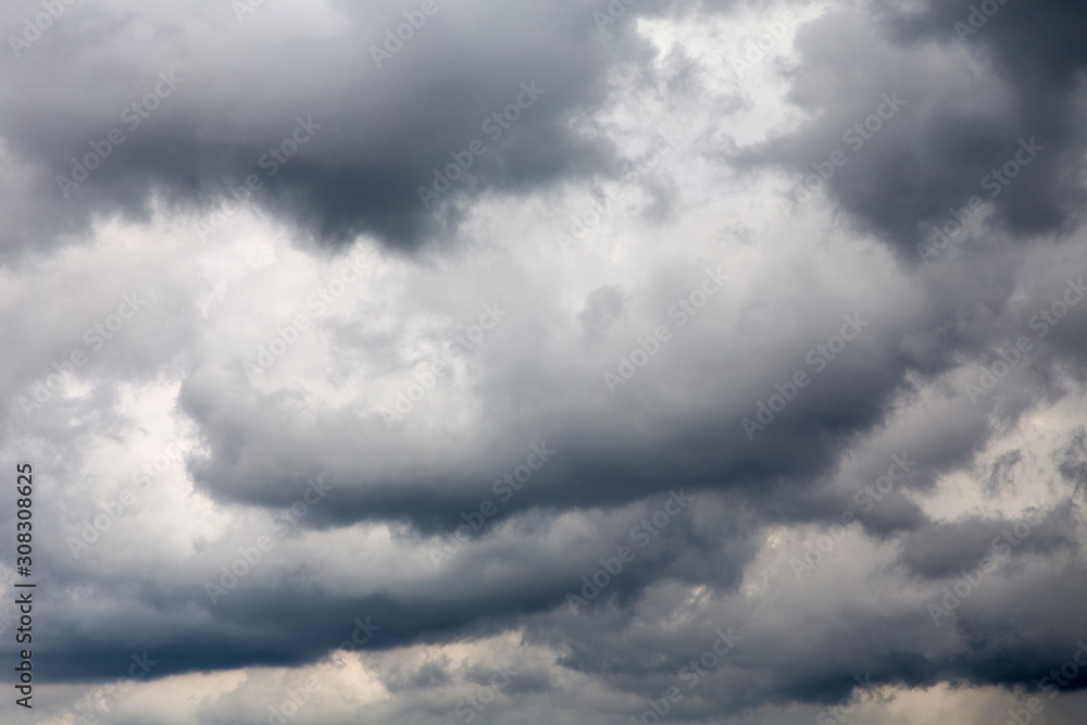 Dramatic lowering sky.