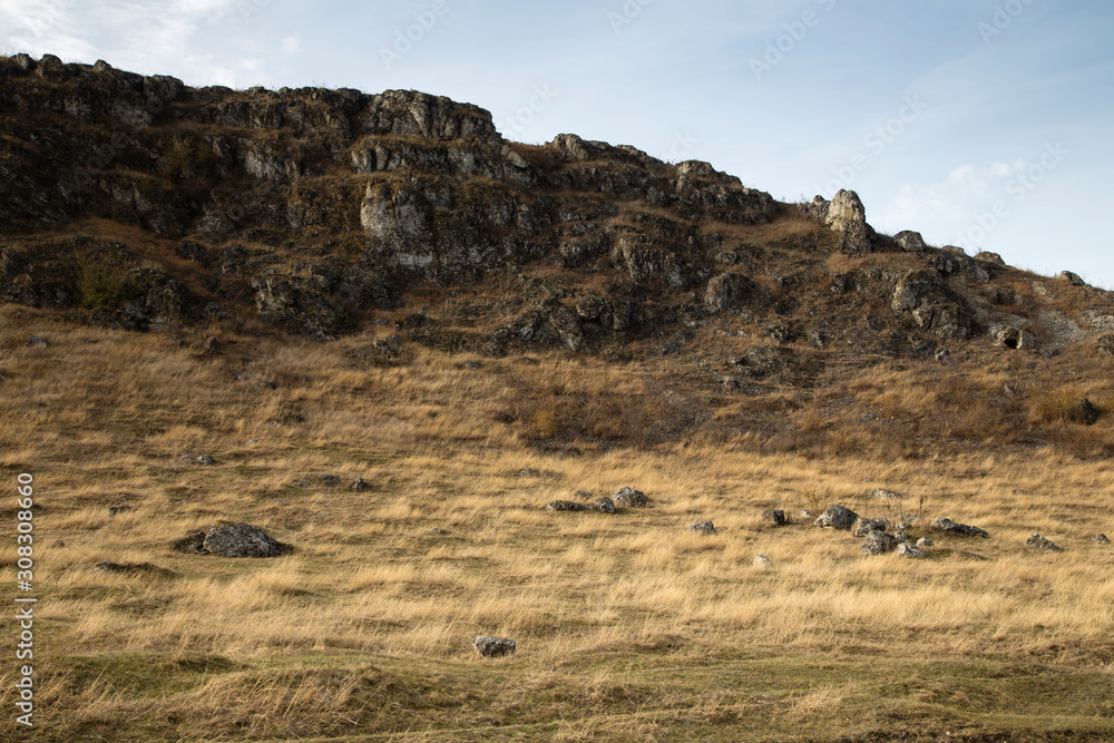 Landscape of a hill. Landscape of a hill.