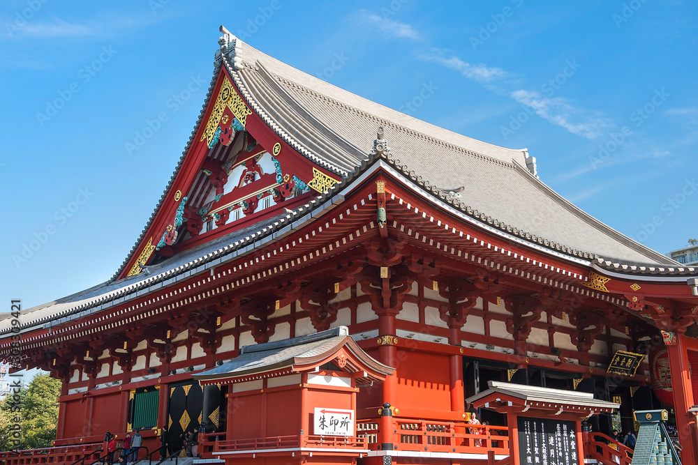 Senso-ji Temple in Japan, Tokyo Senso-ji Temple in Japan, Tokyo