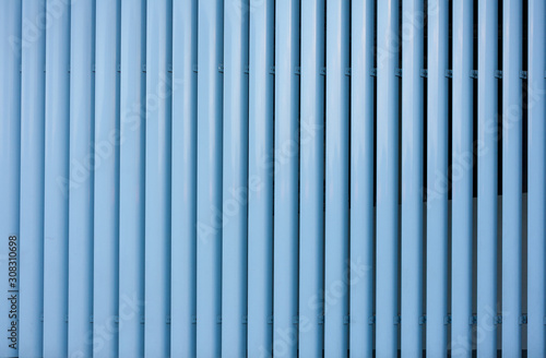 blue metal background with stripes