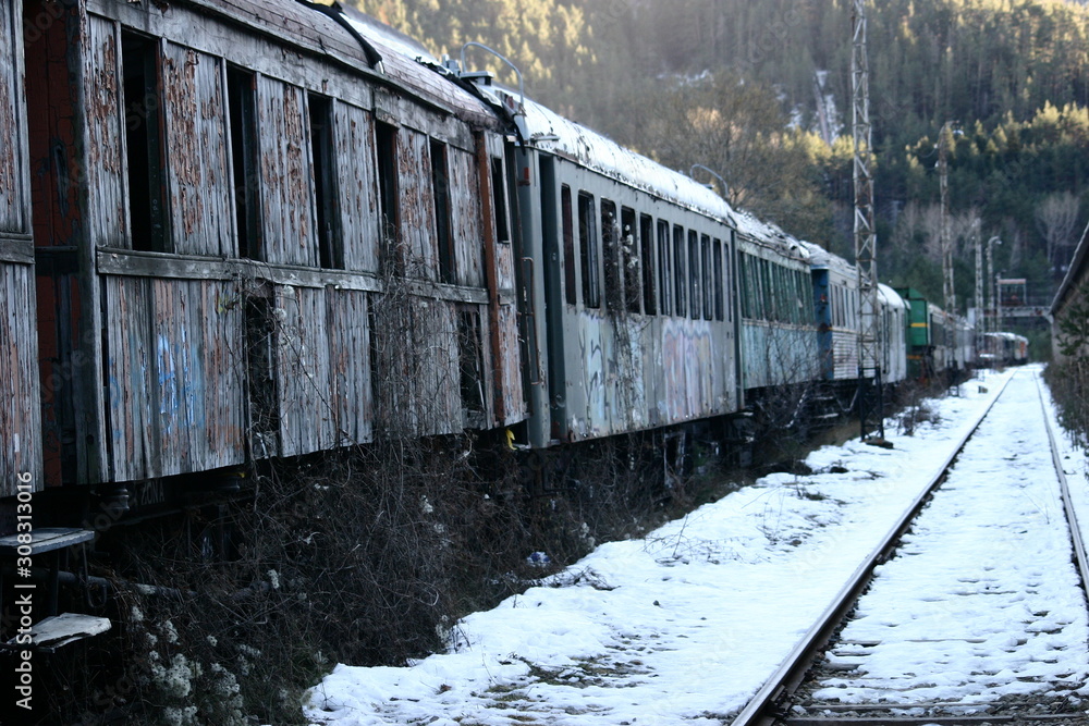 Obraz premium old wagon