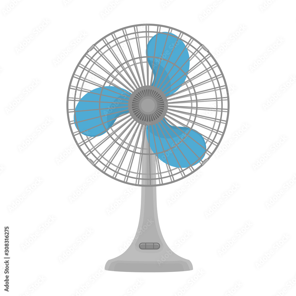Fan vector icon.Cartoon vector icon isolated on white background fan . Fan vector icon.Cartoon vector icon isolated on white background fan .